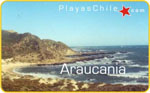 Playas Chile novena IX region araucania